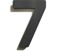 Numéro de maison en acier inoxydable 7 - Gris anthracite - Résistant à la rouille et aux intempéries - Numéro de maison moderne - N.07.A