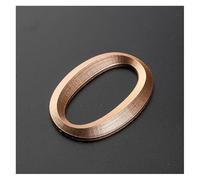 Numéro de maison en alliage de zinc, cuivre antique, 5 cm, avec autocollant et vis.(#0)