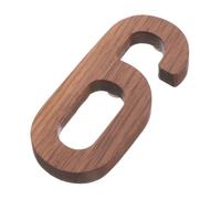 Numéro de Maison en Bois Massif 3d, Grand Format, Extérieur | Peut être Peint ou Teinté, Lisible de Loin, Installation Facile, Projet Diy, Style Rustique