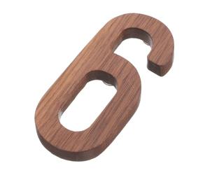 Numéro de Maison en Bois Massif 3d, Grand Format, Extérieur | Peut être Peint ou Teinté, Lisible de Loin, Installation Facile, Projet Diy, Style Rustique