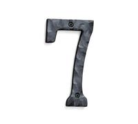 Numéro de maison en fonte rustique de 15,2 cm (15,2 cm).