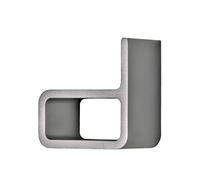Numéro de maison Entrance Authentics gris, Designer Jehs + Laub, 10x10x5.5 cm