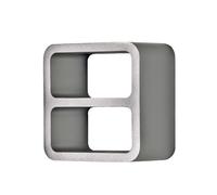 Numéro de maison Entrance Authentics gris, Designer Jehs + Laub, 10x10x5.5 cm
