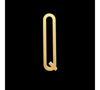 Numéro de maison et lettres en laiton massif de 7 cm, style art déco doré pour boîte aux lettres et porte, décoration de maison ou de mariage (Q)