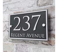 Numero de Maison Exterieur Résistant Custom Acrylic House Number Numéro de porte Appartement Street Adresse Effet Verre Vinyle Autocollant(20cmx140cm)