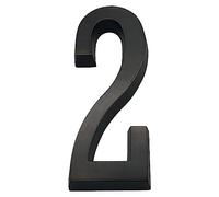 Numéro de Maison Flottant Autocollant Bronze vieilli 101mm numéro de maison autocollant adhésif porte for chiffres en alliage Zinc boîte aux lettres adresse signe