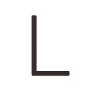 Numéro De Maison Laiton massif 4-12 pouces 10-30cm grand chiffre lettre porte maison publique noir or flottant Signature chiffres extérieurs(L,127mm 5inch)