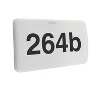 Numéro de Maison Lumineuse LED IP65 30 CM Large Blanc 1050 Lm Lampe Mur Clôture