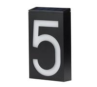 Numéro de maison lumineux à énergie solaire 5