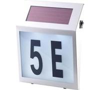 Numéro de maison lumineux solaire ''Trapèze'' G