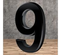 Numéro de maison moderne de 10,16 cm (10,16 cm) - Qualité supérieure - Aspect élégant et facile à lire - Bon matériau (9)
