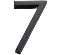 NuméRo De Maison Numéros de maison 1pc 100mm 3.9"numéro porte moderne autocollant noir for boîte aux lettres, numéro d'adresse extérieure appartement bureau chambre d'hôtel(7)