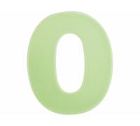 Numéro de maison phosphorescent - ''0'' Lunartec