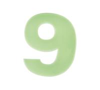 Numéro de maison phosphorescent - ''9''
