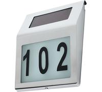 Maclean MCE172 LED Lampe solaire avec numéro de maison