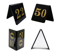 Numéro De Tables En Acrylique Double Face De Mariage, 1~25 Carte De Siège