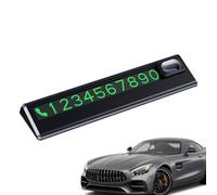 Numero di telefono ' - Carte de parcheggio temporaneo | Mini magnetica per senza tracce di colla, visibile, resisca, ideale per parcheggio temporaneo, veicoli, uti