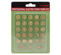 Numéro Ensemble de pointes en bois 28pcs Pyrographie de soudage en laiton premium têtes pour la gravure de bricolage Artisanat sur le cuir en bois en plastique en cuir en bois