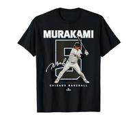 Numéro et Portrait Munetaka Murakami Chicago Baseball MLBPA T-Shirt