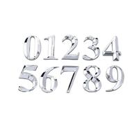 NuméRo Maison 9 PCS 3D Grand nombre de portes auto-adhésif Numéro d'appartement Apartment Hotel Office porte Adresse rue Stickers Plaque