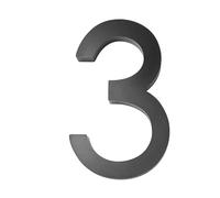 Numero Maison Numéros d'adresse modernes, numéros de boîte aux lettres, noirs flottants 3 D for les murs et rues NuméRo De Maison(Number 3)