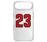 Numéro n ° 23 Numéro d'équipe Sports Black Red Coque pour iPhone Air