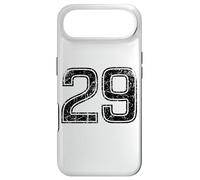 Numéro n ° 29 Numéro Vintage Noir Sport Noir Coque pour iPhone Air