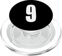 Numéro Nine #9 Uniforme de l'équipe Sportive Anniversaire 9 PopSockets PopGrip pour MagSafe