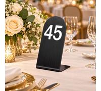 numéro Numéros De Table Empilables De 13 À 17 Cm De Longueur, Panneaux De Numéros De Table Haute Visibilité/marqueurs De Signalisation Table(1-13,L 17 CM)