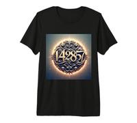 Numéro Phénix né de Sept 142857 T-Shirt Haut de Gamme