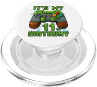 Numéro Pixel Gamer 11 Ans pour garçon PopSockets PopGrip pour MagSafe