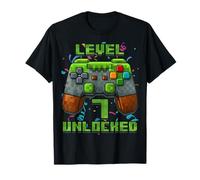 Numéro Pixel Gamer 7e Anniversaire garçon 7 Ans T-Shirt