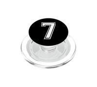 Numéro Seven #7 Uniforme d'équipe Sportive Anniversaire Anniversaire PopSockets PopGrip pour MagSafe