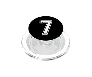 Numéro Seven #7 Uniforme d'équipe Sportive Anniversaire Anniversaire PopSockets PopGrip pour MagSafe