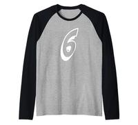 Numéro Six #6 Uniforme d'équipe sportive 6 Manche Raglan
