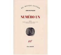 Numéro Un - John Dos Passos - Gallimard - broché - Roman