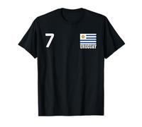 Numéro Uruguay Drapeau National Country Pride Heritage T-Shirt