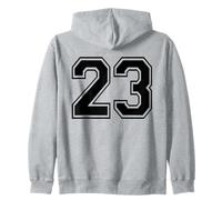 Numéro Vingt Trois # 23 - Uniforme de l'équipe de Sport - Anniversaire 23 Sweat à Capuche
