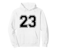 Numéro Vingt Trois # 23 - Uniforme de l'équipe de Sport - Anniversaire 23 Sweat à Capuche
