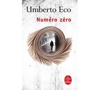 Numéro Zéro - Umberto Eco - Lgf - Poche - Roman