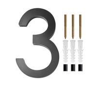 Numéros d'adresse 3D flottants modernes | Acrylique pour maisons, jardins, boîtes aux lettres, rues, murs