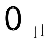 Numéros d'adresse flottants en métal moderne avec clous pour porte, jardin, boîte aux lettres, décoration, visibilité, signalisation en métal pour l'extérieur