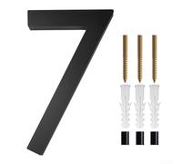 Numéros d'adresse noirs ombrés de 12,7 cm pour plus de visibilité et un look professionnel (7)