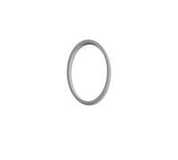 Numéros de boîte aux lettres, 5 pouces 125 mm adresse grande moderne or noir argent signalisation flottante chiffres extérieurs boîte aux lettres signe numéros de porte d'entrée(Z125silver0)