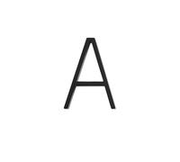 Numéros de boîte aux lettres, 5 pouces 125 mm adresse grande moderne or noir argent signalisation flottante chiffres extérieurs boîte aux lettres signe numéros de porte d'entrée(Z125a)