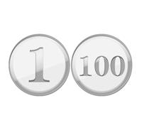 Numéros de chambre autocollants 1-100 - Numéros de table en acrylique pour casiers et événements - Hauteur 8 cm - Numéro consécutif