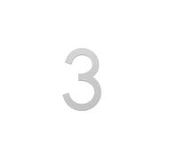 Numéros de maison 3D en acrylique | Numéros de maison multicolores 5-15 cm : décoration extérieure(Clear,12cm)