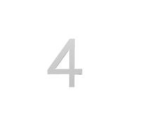 Numéros de maison 3D en acrylique | Numéros de maison multicolores 5-15 cm : décoration extérieure(MULTI,8cm)
