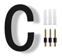 Numéros de maison flottants de 20,3 cm pour une visibilité claire, parfaits pour la maison et un usage commercial (C)
