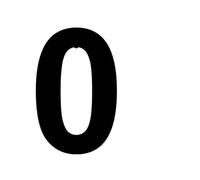 Numéros de maison flottants en acier inoxydable, 1 pièce, 15/20/30cm, installation d'un panneau d'adresse, Plaque porte, numéro for l'extérieur, la rue(No.0,20cm)